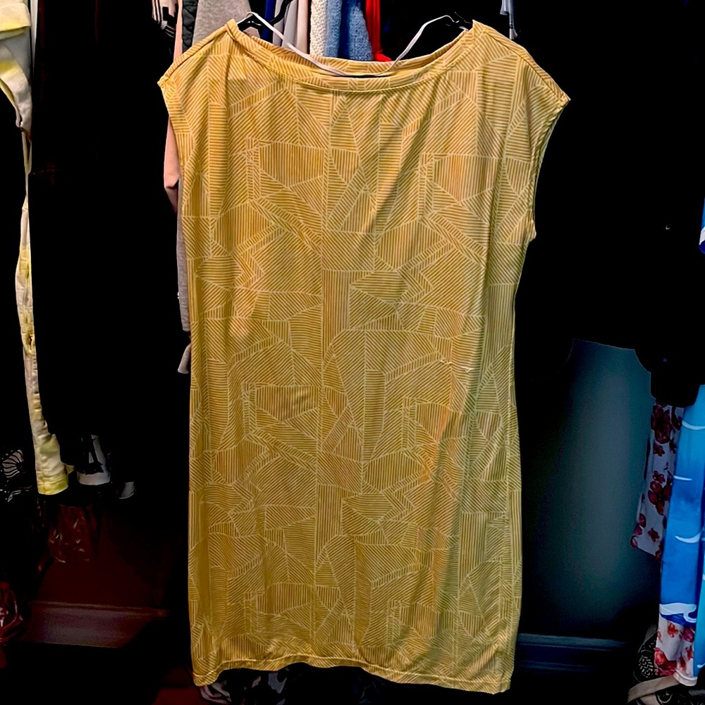 Yellow Prana dress